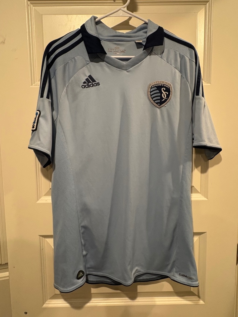 Adidas MLS Sporting Kansas City 2011 Medium M Soccer Jersey